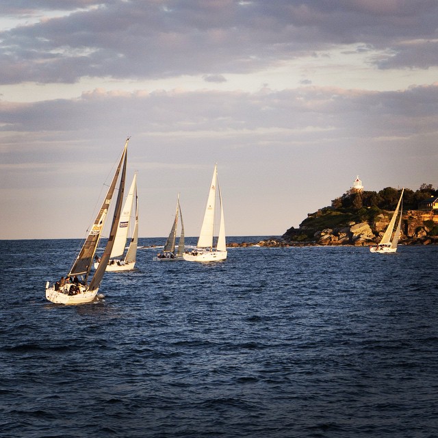 Sydney Harbor, NSW, Australia—A beautiful evening on the water.