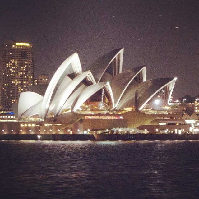 Sydney, NSW, Australia—Iconic Silhouettes (Night Mode) #travel