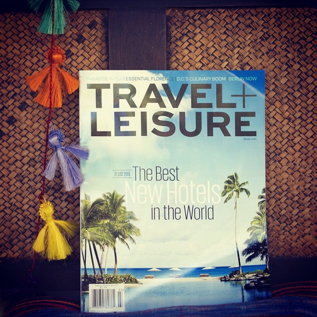 It took a while for the new @travelandleisure to reach me here in Thailand, but was happy to see how well the 2015 'It List' turned out (it featured a small amount of reporting by me on one of this year's hotel selections, @thebrandoresort ). Congrats in order to @nikkiekstein, @djvdjv, and the T+L team on a very nice job! #travel